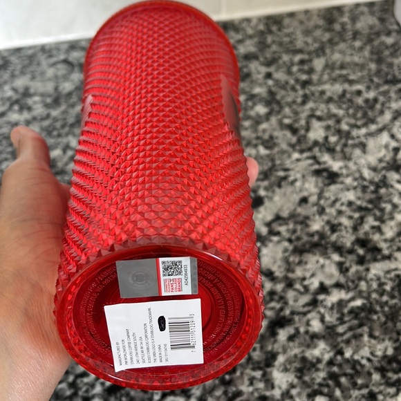 ❤️NWT🖤 Starbucks Northeastern University Red Studded Tumbler Venti 24oz - Picture 9 of 9